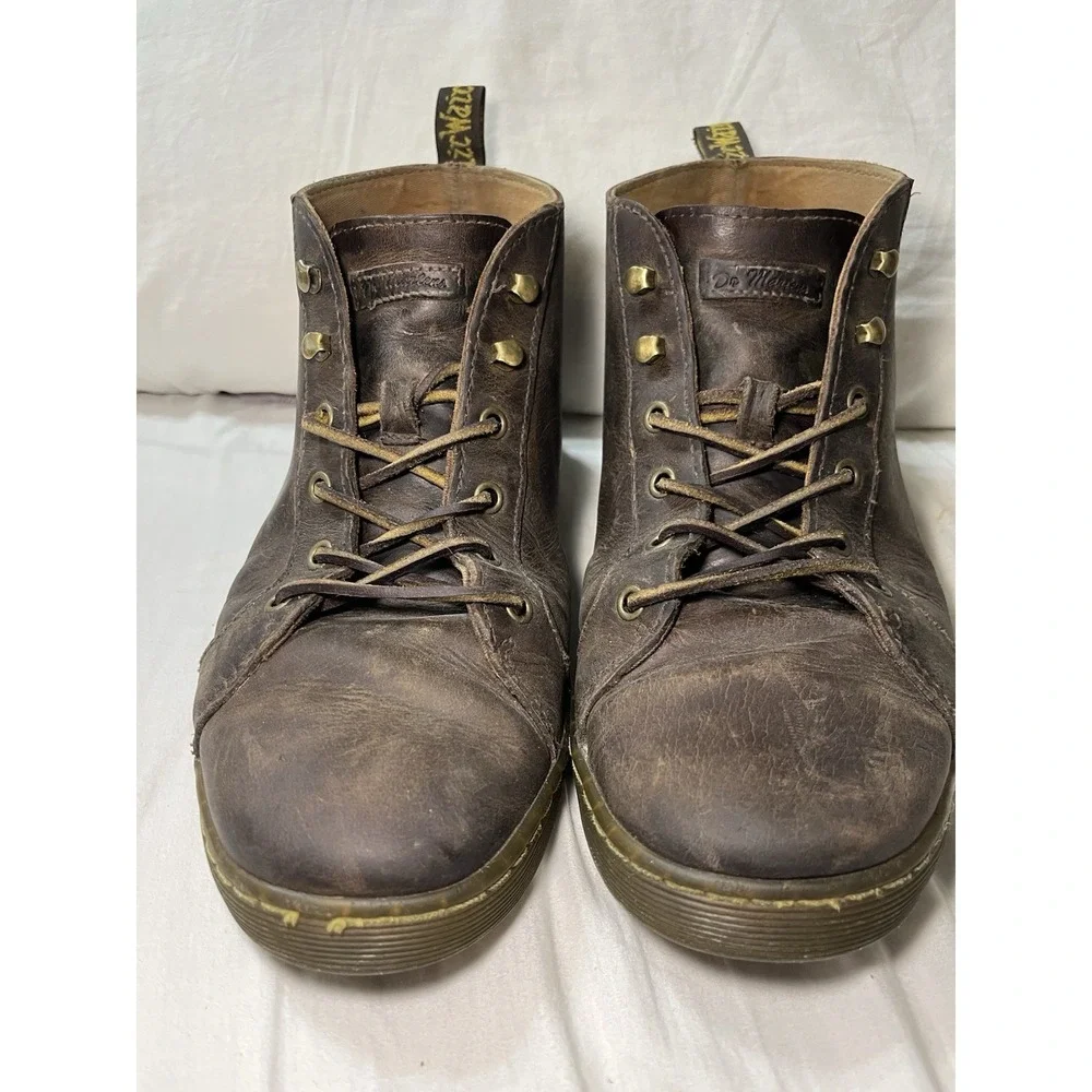 Dr. Martens Boot US: M 9 Coburg Mid 6-eye Brown Leather AW004 SK09S